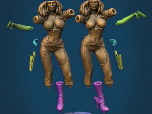 CATHY NSFW PRE-SUPPORTED 3D Print Model