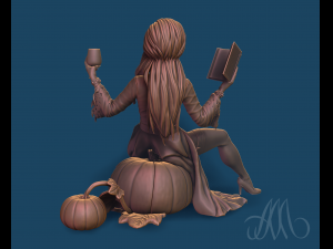 Elvira PRE-SUPPORTED Modelo de Impressão 3D