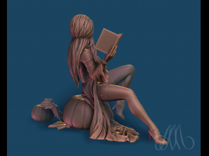 Elvira PRE-SUPPORTED Modelo de Impressão 3D