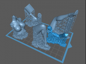 Elvira PRE-SUPPORTED Modelo de Impressão 3D