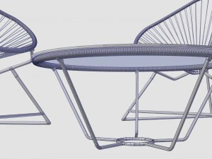 acapulco chair 3D Model