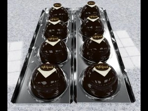 초콜릿 취급 3D 모델