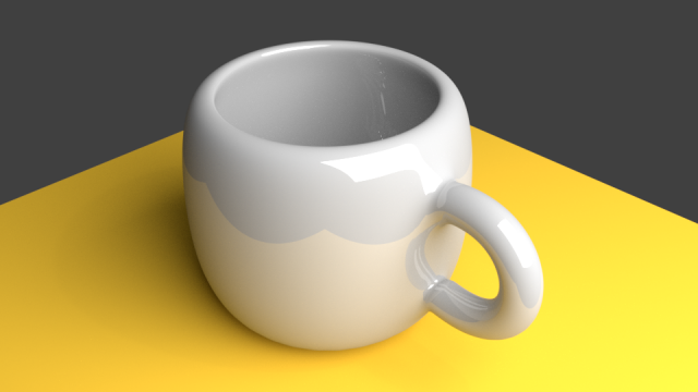 ceramic cup 3D Model .c4d .max .obj .3ds .fbx .stl .blend 