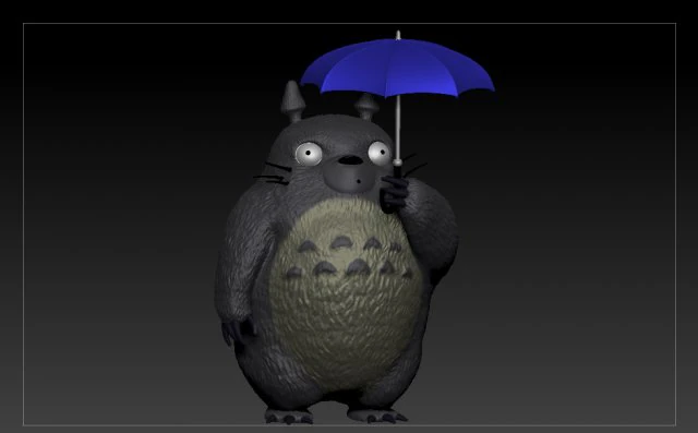totoro neighbor 3D Print Model .c4d .max .obj .3ds .fbx .stl .blend 