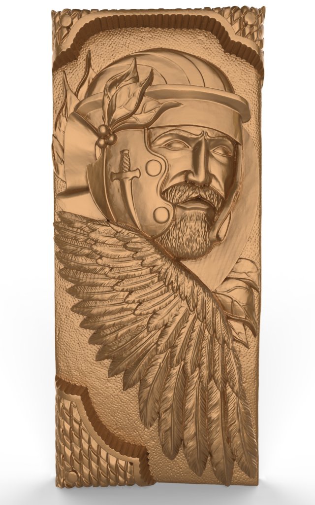wooden carved board for backgammon warrior 3D 打印模型 .c4d .max .obj .3ds .fbx .stl .blend 