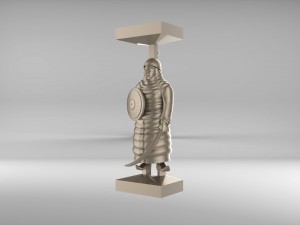 the chess bishop 2 of tatar-mongols set 09001 3Dモデル