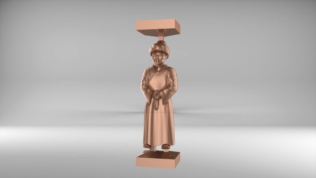 the chess queen of tatar-mongols set 09001 Modelo 3D .c4d .max .obj .3ds .fbx .stl .blend 