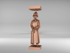 the chess queen of tatar-mongols set 09001 3D Model