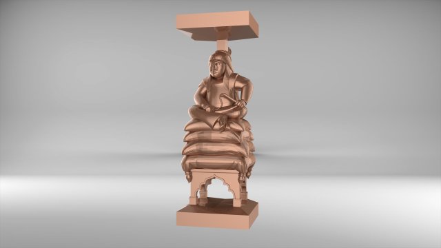 the chess king of tatar-mongols set 09001 3D 모델 .c4d .max .obj .3ds .fbx .stl .blend 