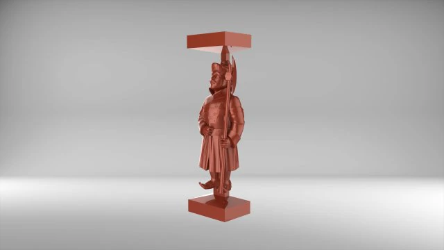 the chess bishop 1 of russian set 09001 3D Model .c4d .max .obj .3ds .fbx .stl .blend 
