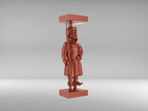 szachowy biskup 2 z rosyjskiego zestawu 09001 Model 3D