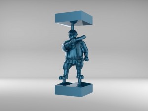 the chess pawn 2 of russian set 09001 Modèle 3D