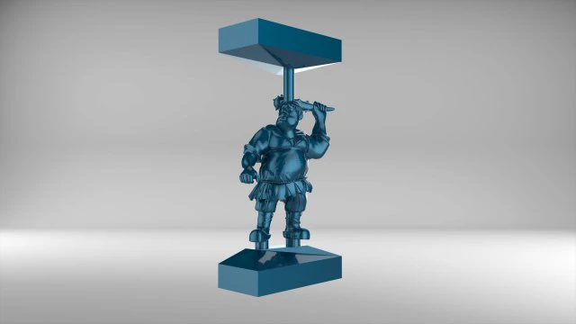 the chess pawn 3 of russian set 09001 3D Model .c4d .max .obj .3ds .fbx .stl .blend 