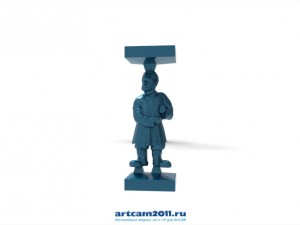 the chess pawn 8 of russian set 09001 Modèle 3D