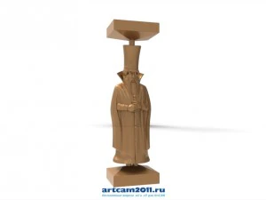 szachowa kr&oacute;lowa rosyjskiego zestawu 09001 Model 3D