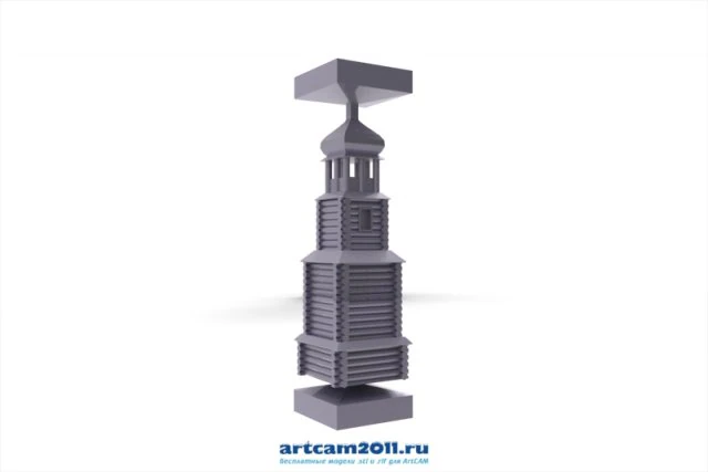 the chess rook of russian set 09001 3D Model .c4d .max .obj .3ds .fbx .stl .blend 