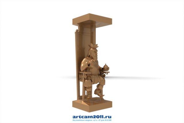 the chess king of russian set 09001 3D 模型 .c4d .max .obj .3ds .fbx .stl .blend 