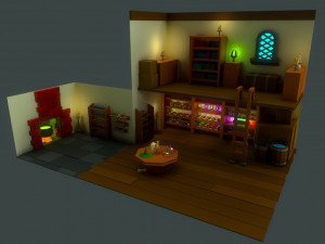 alchemists room 3D Model