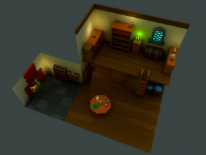 alchemists room 3D Model