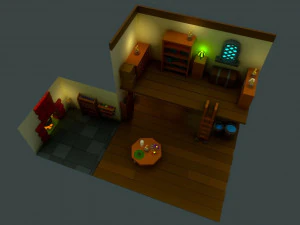 alchemists room 3D Model