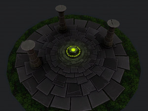 magic altar 3D मॉडल