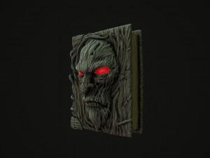sinister book Model 3D