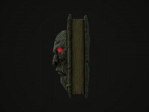 sinister book Model 3D