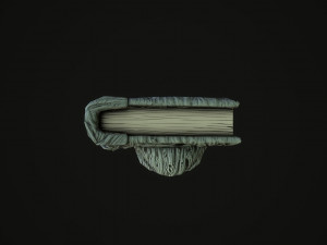 sinister book Model 3D