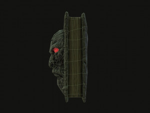 sinister book Model 3D