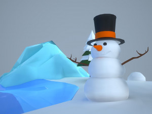 christmas igloo 3Dモデル