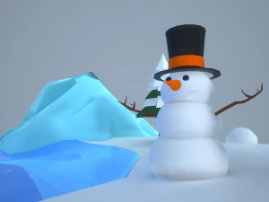 क्रिसमस इग्लू 3D मॉडल