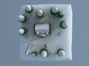 hut 3D Model