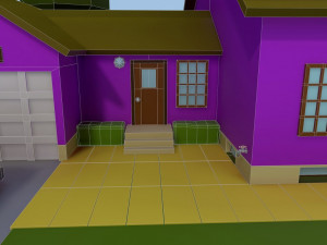 low poly house 2 3D 模型