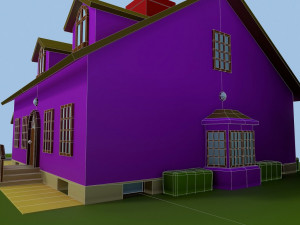 low poly house 2 3D 模型