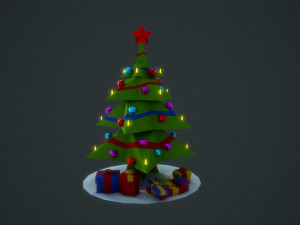 christmas tree 3D 模型