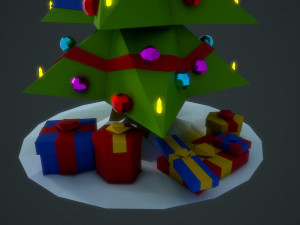 christmas tree 3D 模型