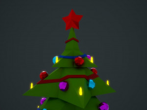 christmas tree 3D 模型