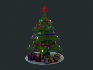 christmas tree 3D 模型