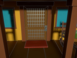 low poly old house 3D Модель