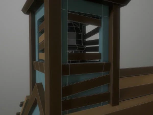 abandoned church 3D Model