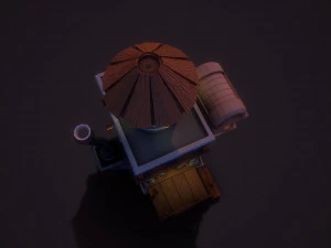 fantasy teapot house 3D Model