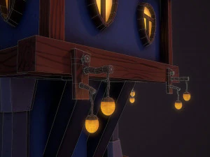 fantasy teapot house 3D Model