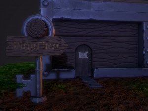 fantasy chest house 3D Model