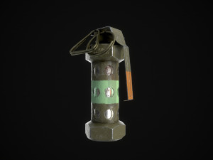 m84 stun grenade 3D 模型