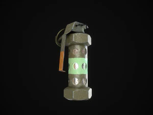 m84 stun grenade 3D Model