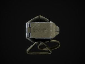 m84 stun grenade 3D 模型