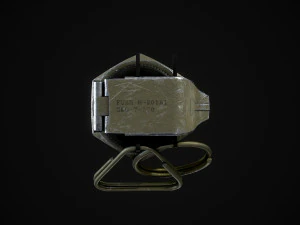 m84 stun grenade 3D Model
