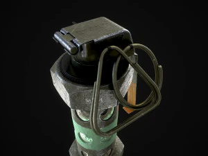 m84 stun grenade 3D Model