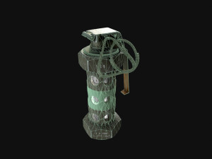 m84 stun grenade 3D 模型