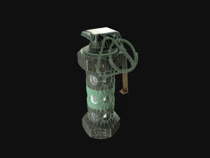 m84 stun grenade 3D Model